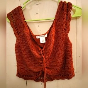 Say What crochet crop top